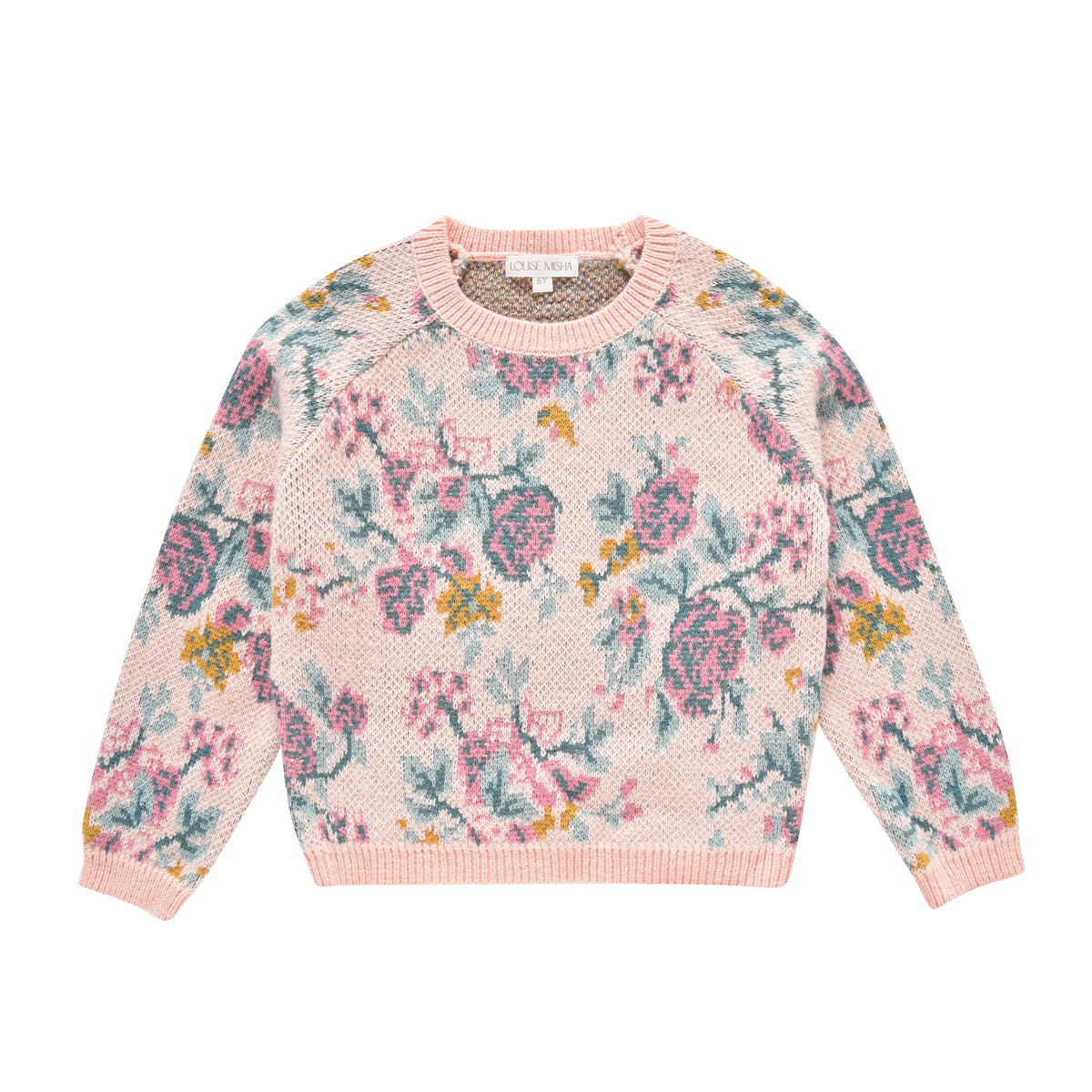 Louise Misha Tsar Jumper - Pink Seylan Flowers – Dreams of Cuteness