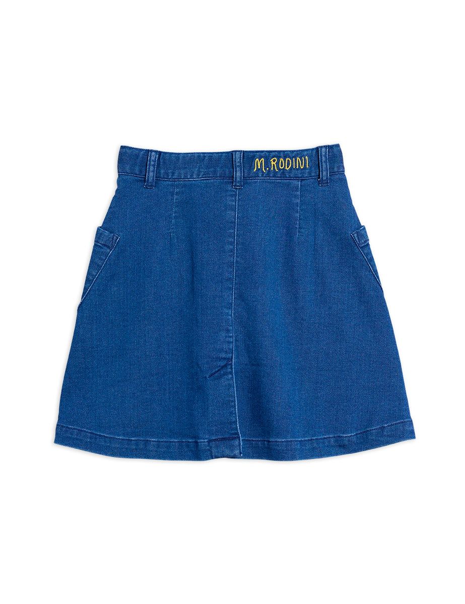 Mini Rodini Denim Strawberry Skirt - Blue – Dreams of Cuteness