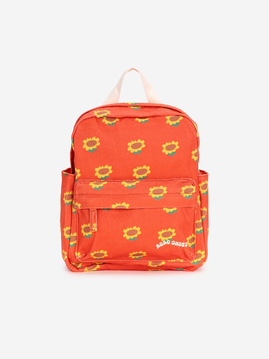 Bobo Choses Sunflower All Over Backpack - Red