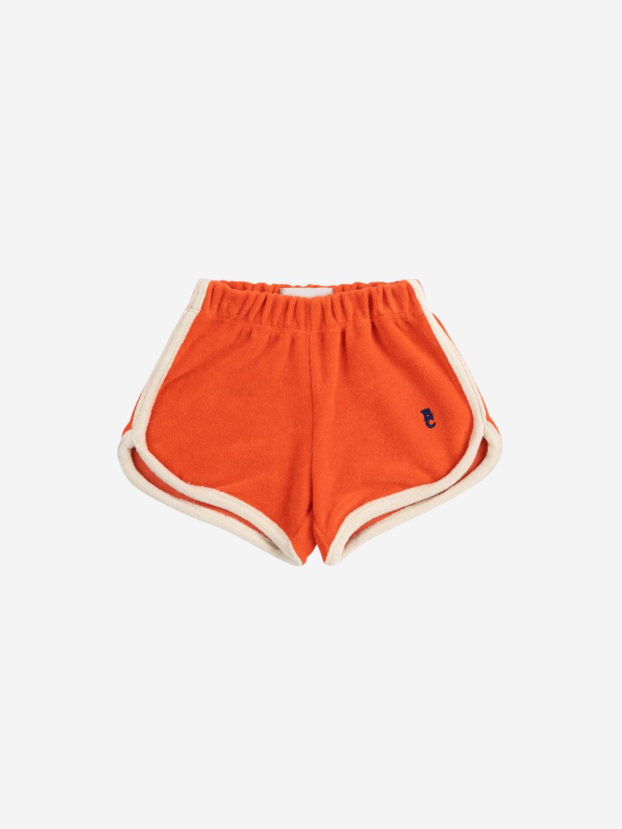 Bobo Choses Terry Cloth Shorts - Red