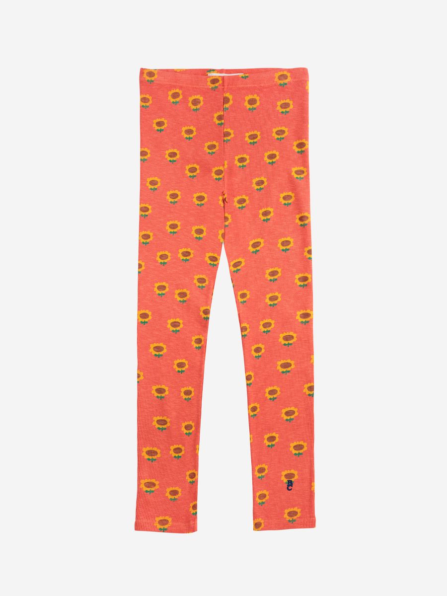 Bobo Choses Sunflower All Over Leggings - Red