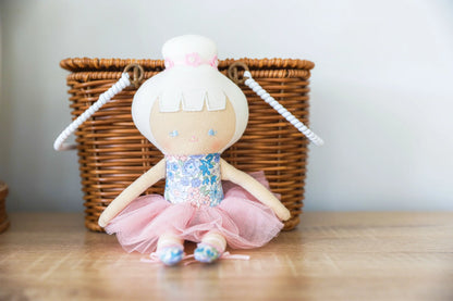 Alimrose Baby Ballerina Doll - Liberty Blue