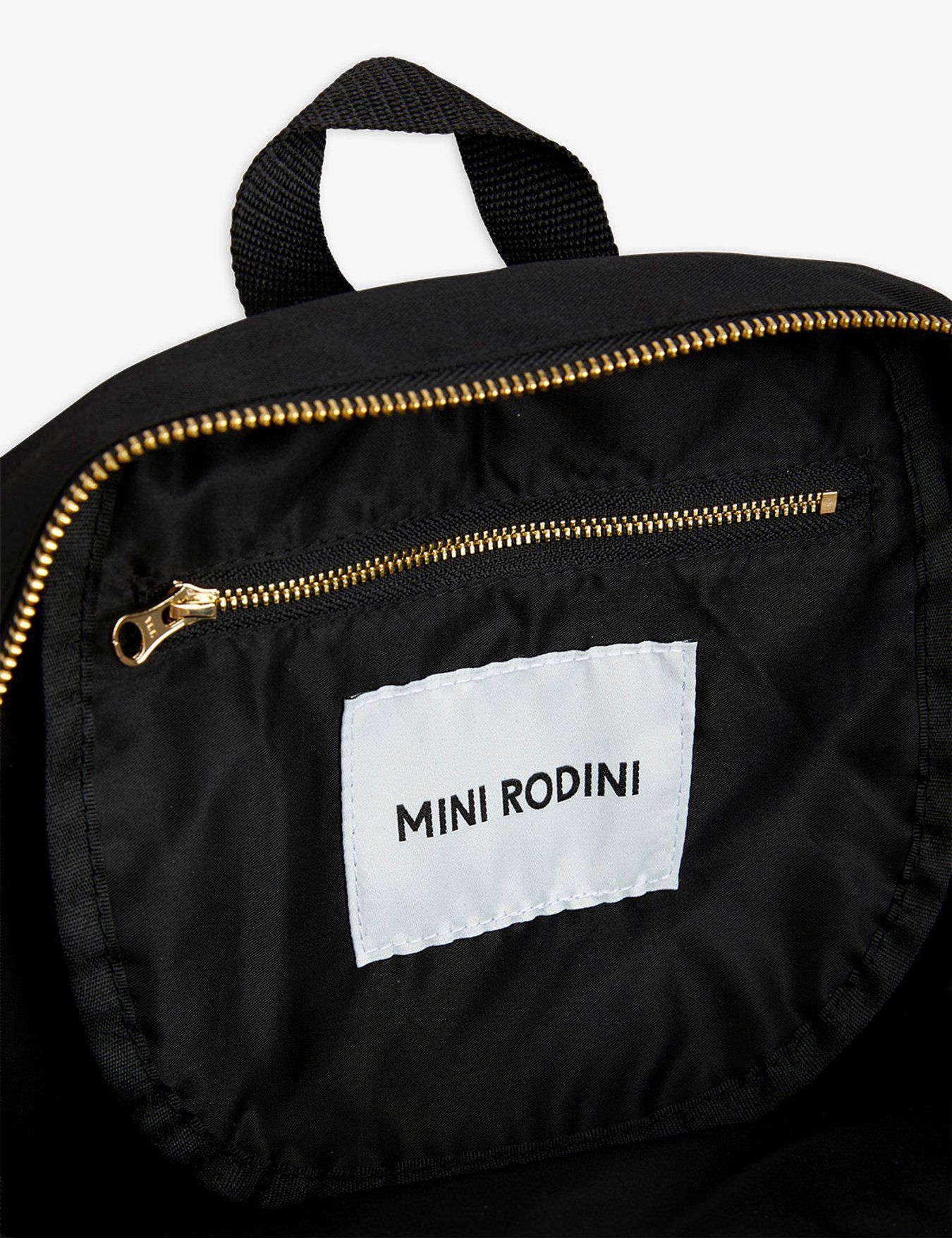 Mini Rodini Panther Backpack - Black