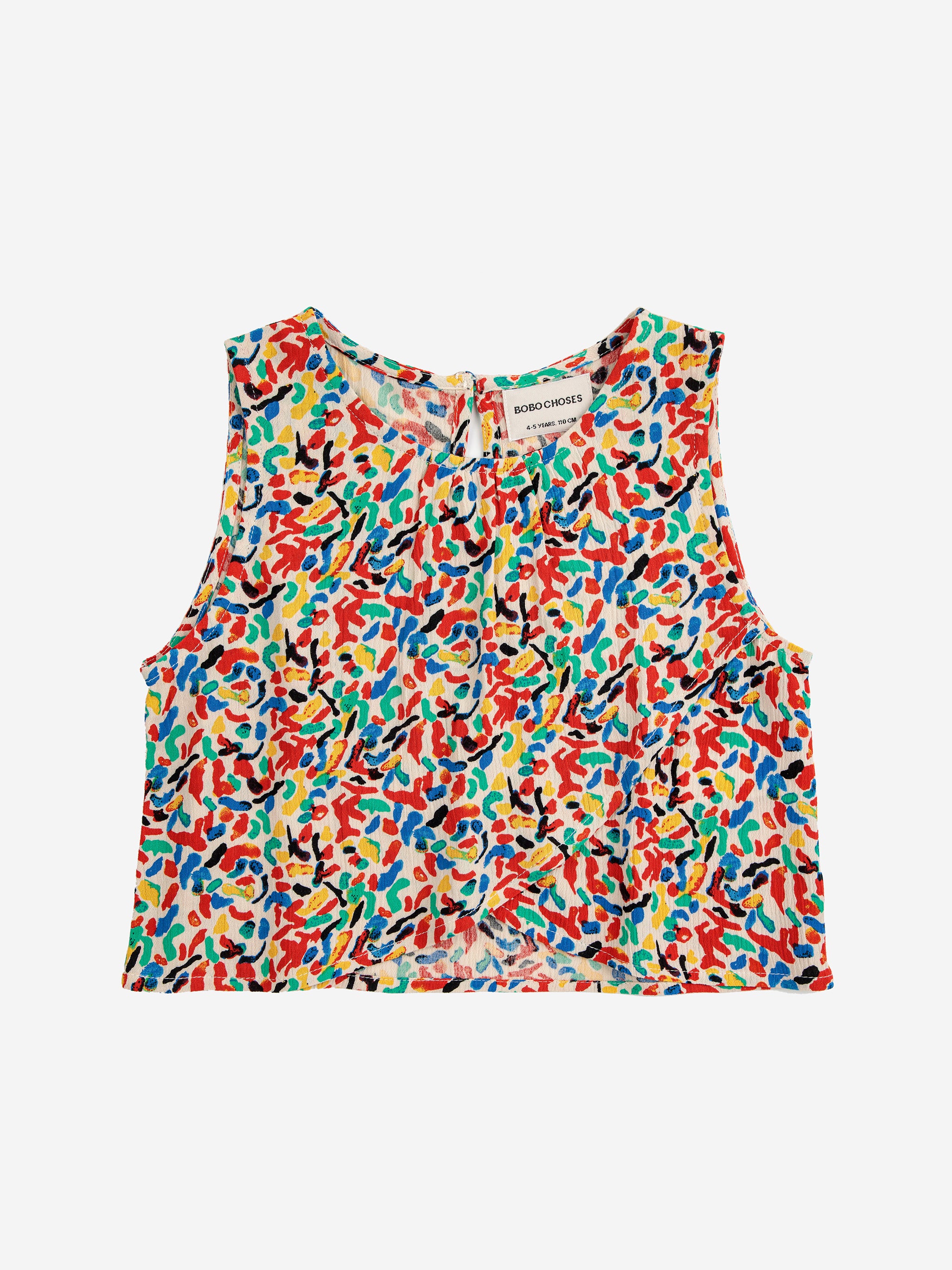 Bobo Choses Confetti All Over Woven Top - Multicolor