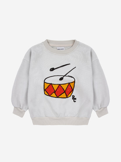 Bobo Choses Play The Drum Sweatshirt - Beige