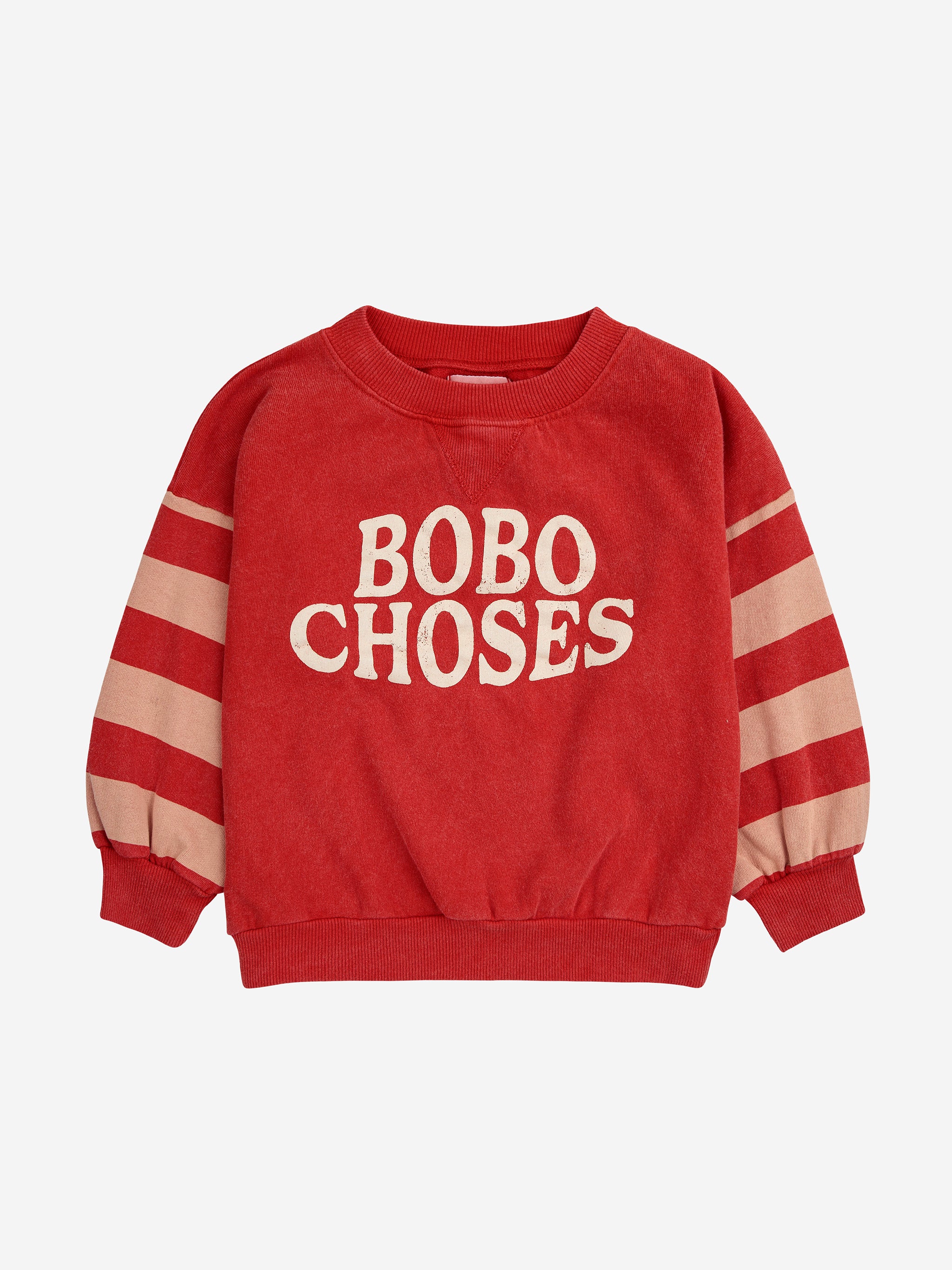 Bobo Choses Stripes Sweatshirt - Red