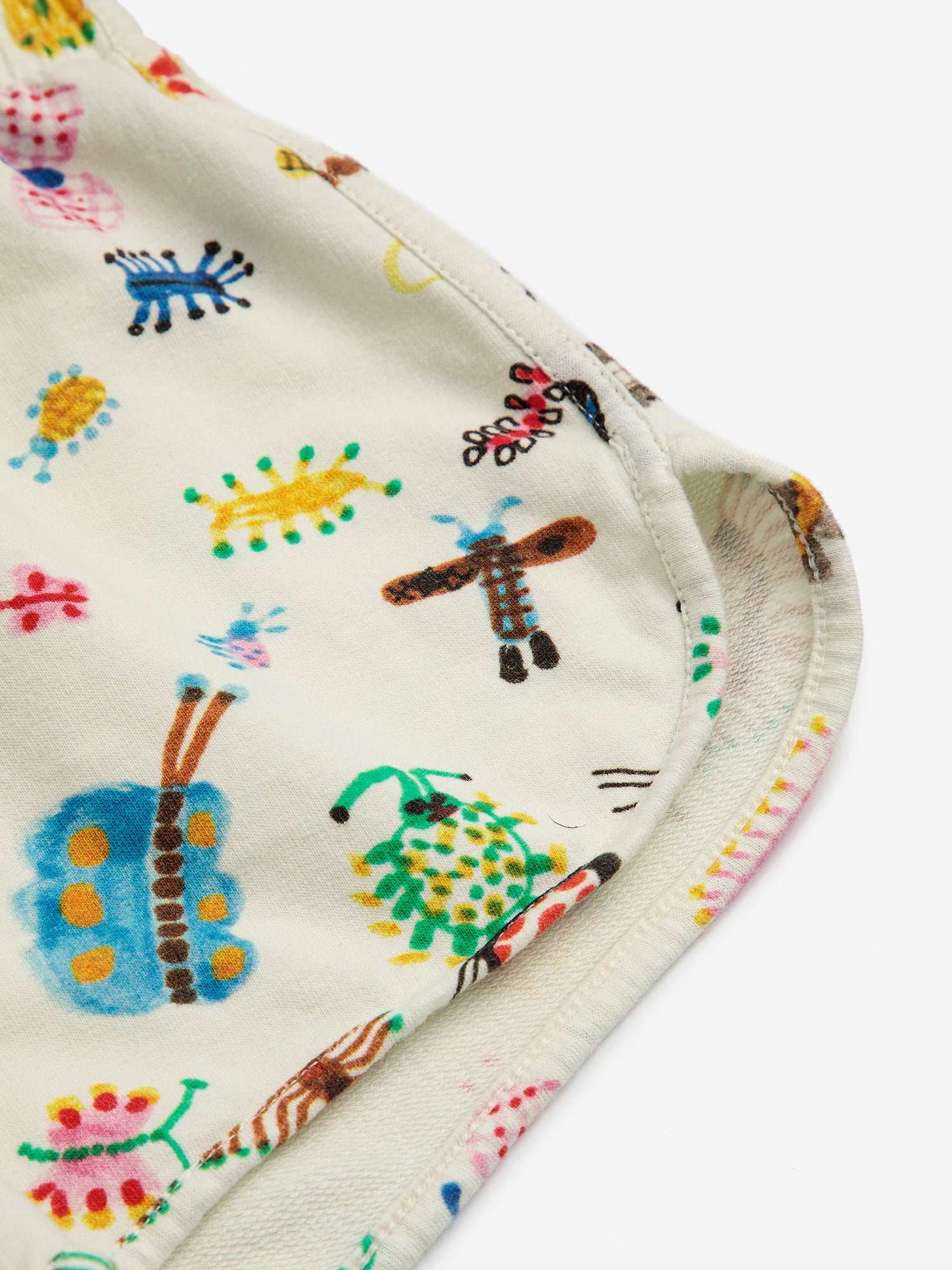 Bobo Choses Funny Insects All Over Shorts - Off White