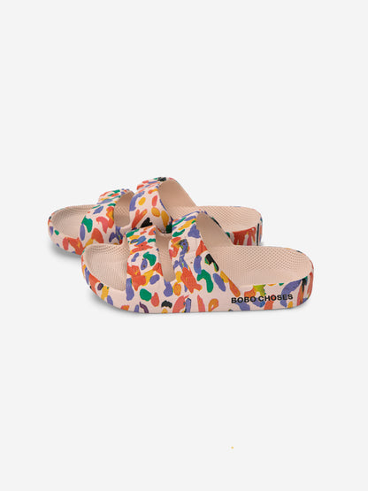 Bobo Choses Confetti Freedom Moses X Bobo Choses Sandals - Multicolor