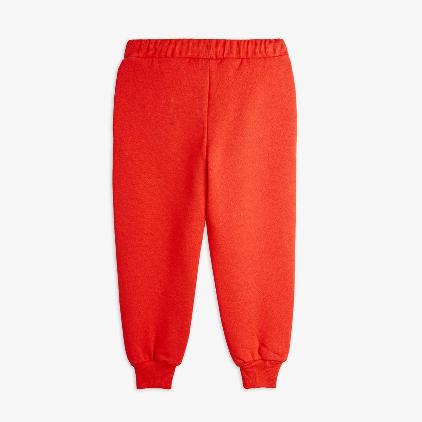 Mini Rodini Dog Embroidered Sweatpants - Red