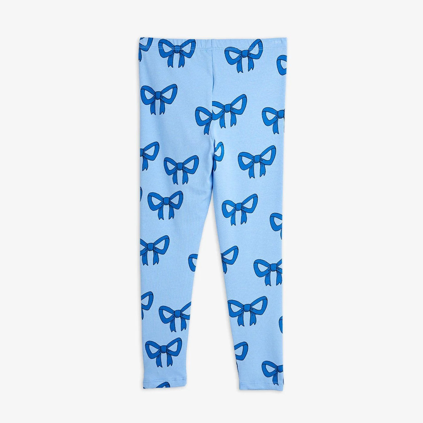 Mini Rodini Bow All Over Print Leggings - Blue