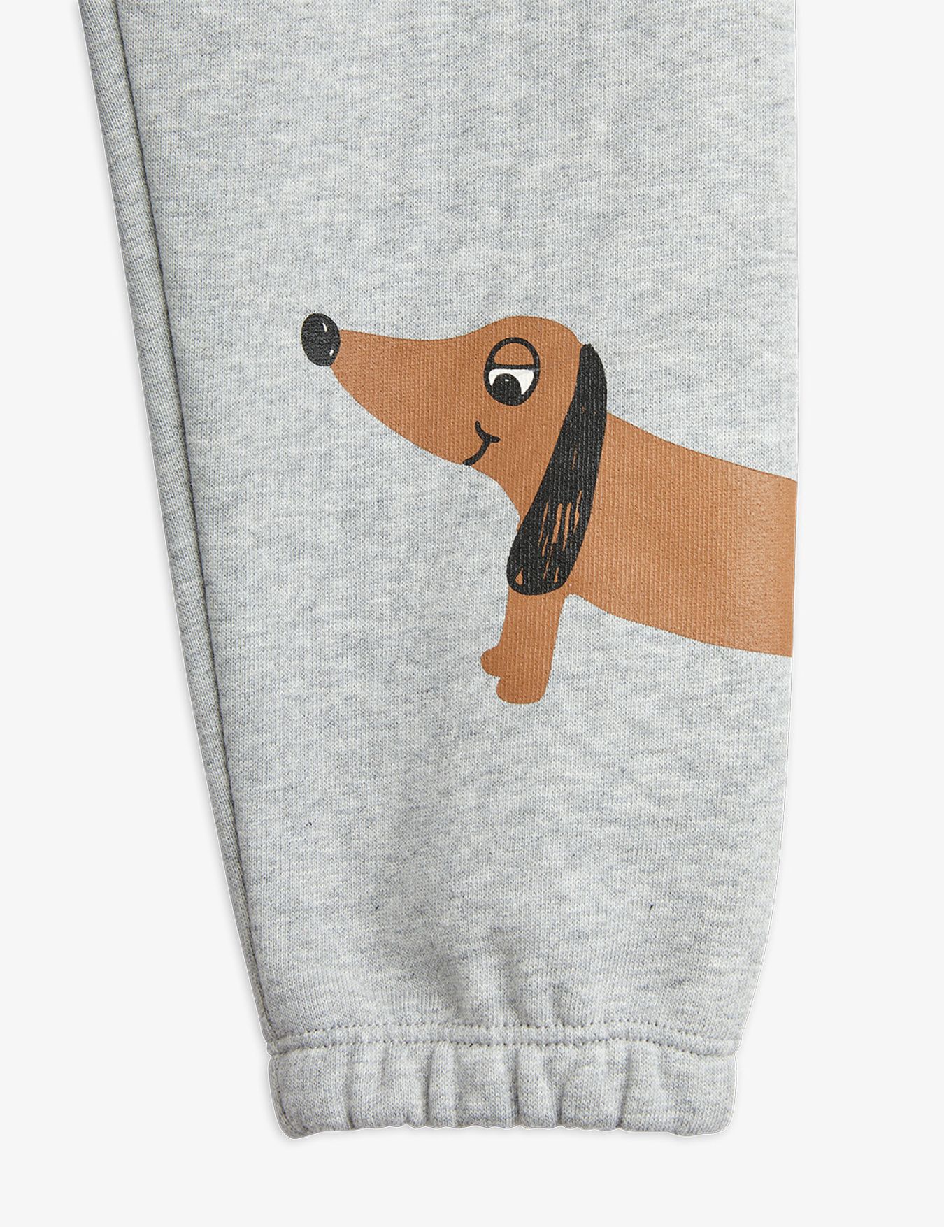 Mini Rodini Dog Sp Sweatpants - Grey Melange