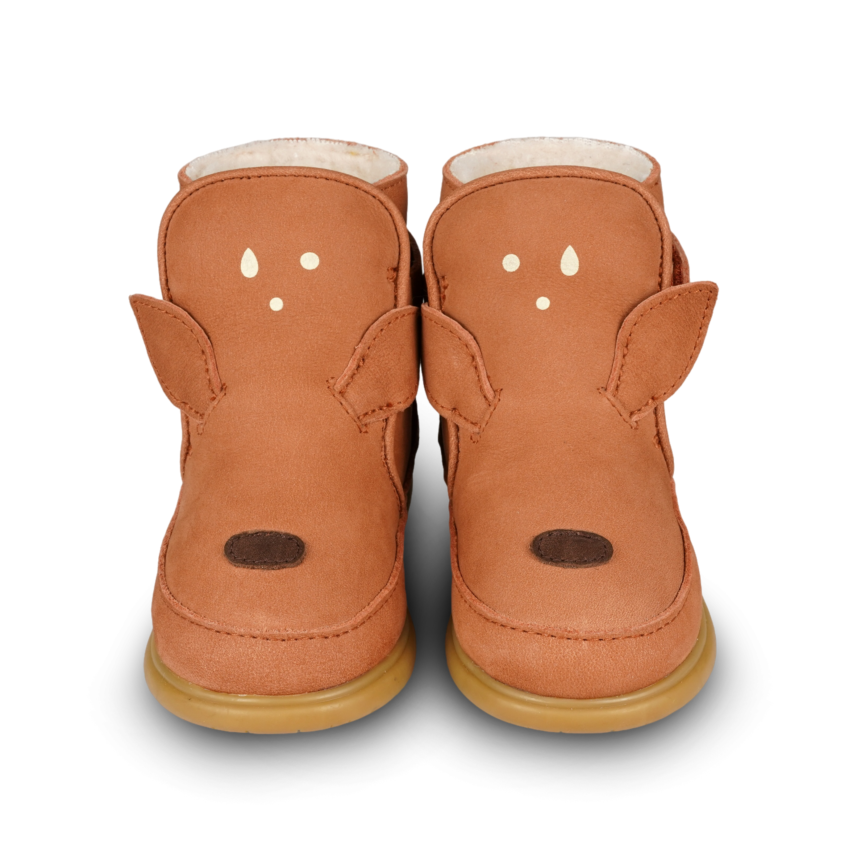 Donsje Dubu Classic Shoes Deer - Walnut Nubuck