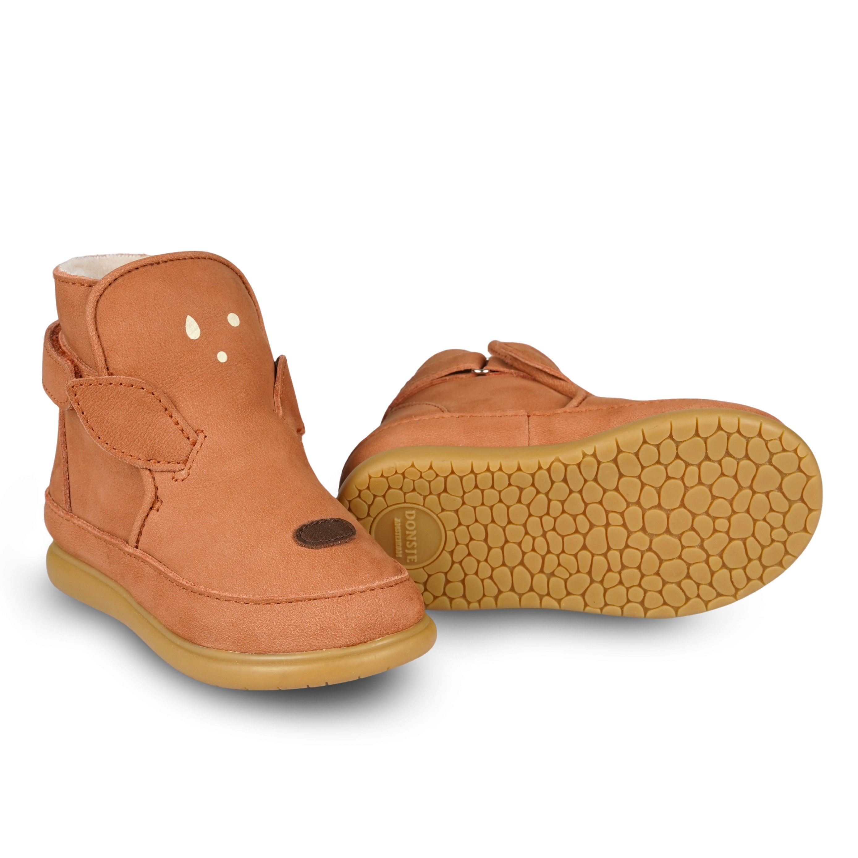 Donsje Dubu Classic Shoes Deer - Walnut Nubuck