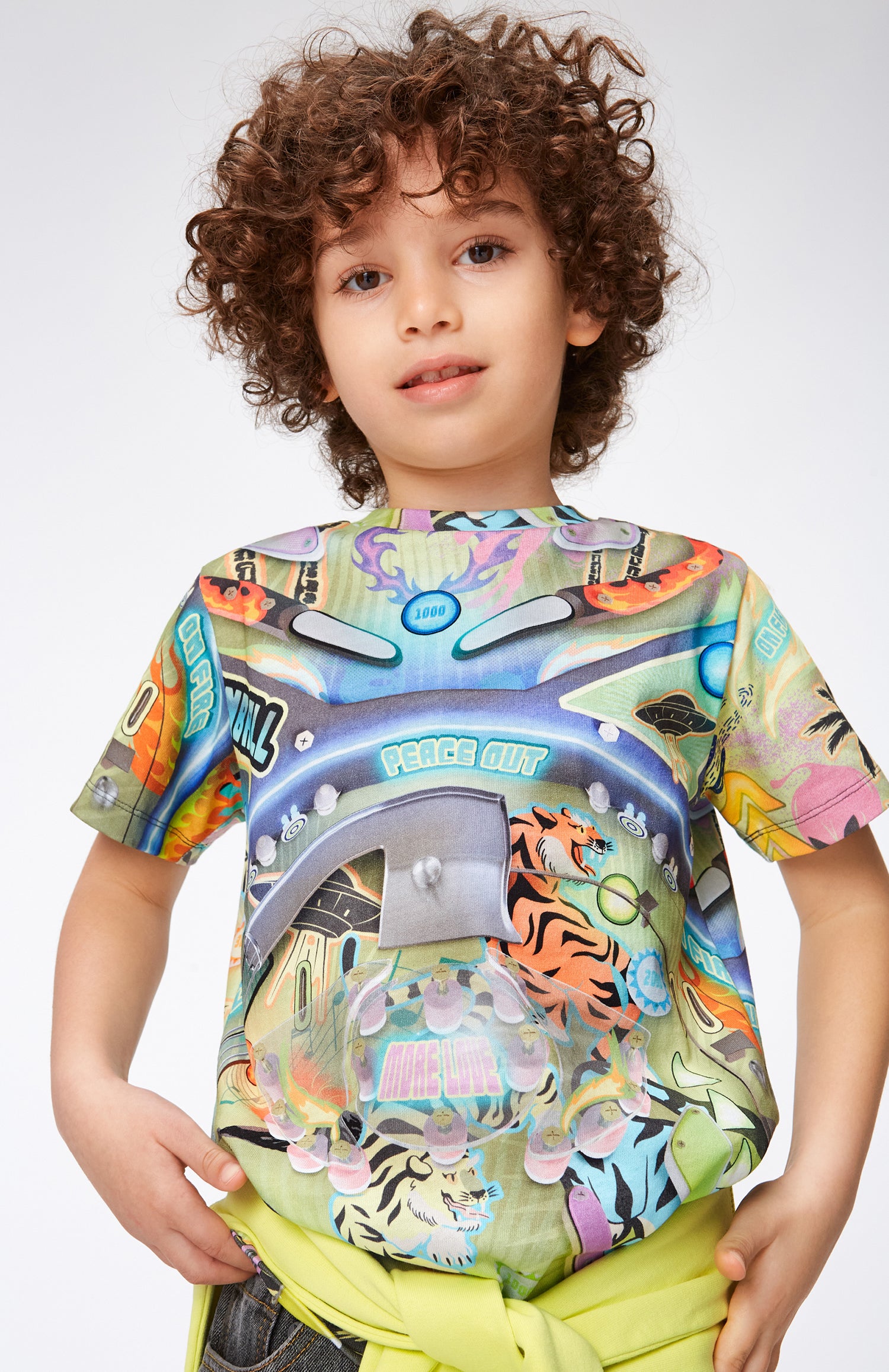 Molo Ralphie Short Sleeves T-Shirts - Pinball