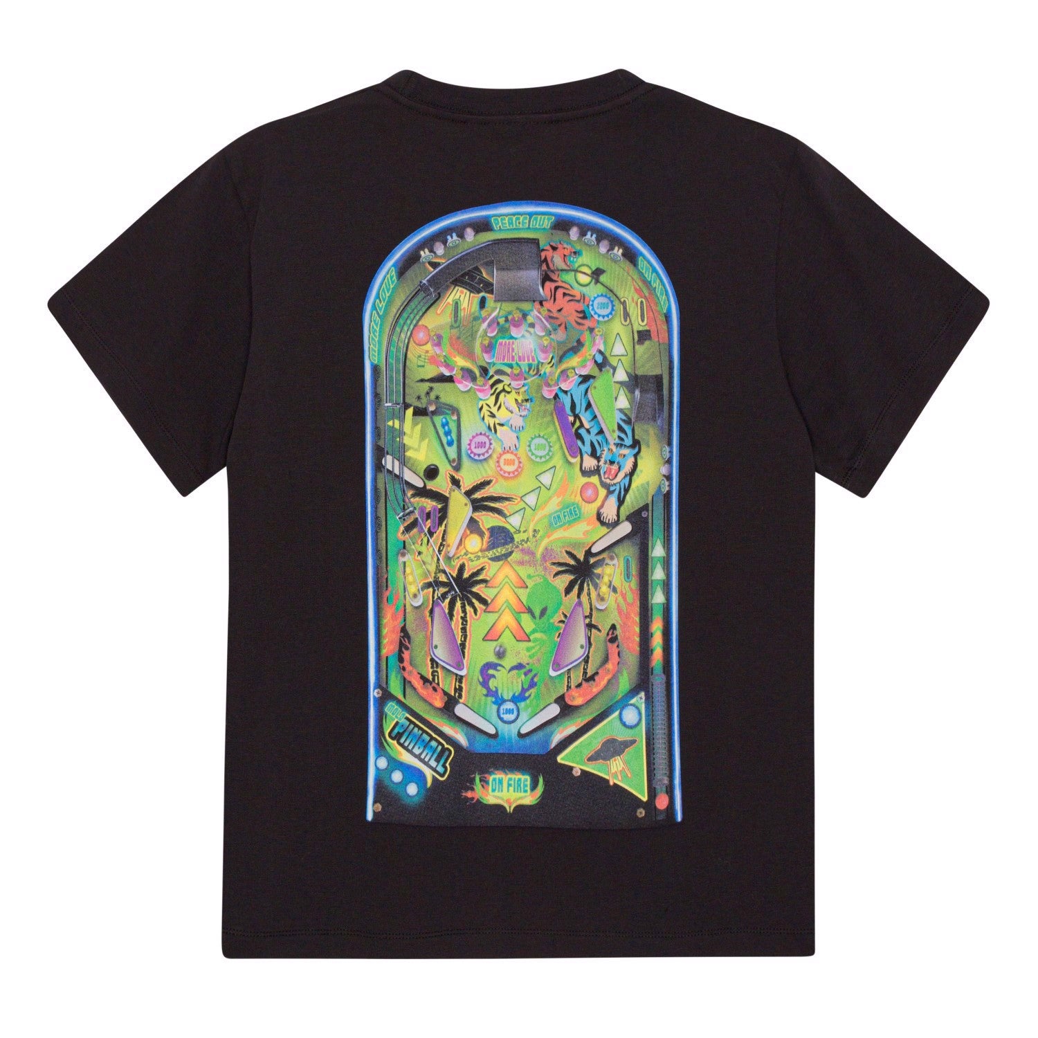 Molo Riley Short Sleeves T-Shirts - Pinball Dark