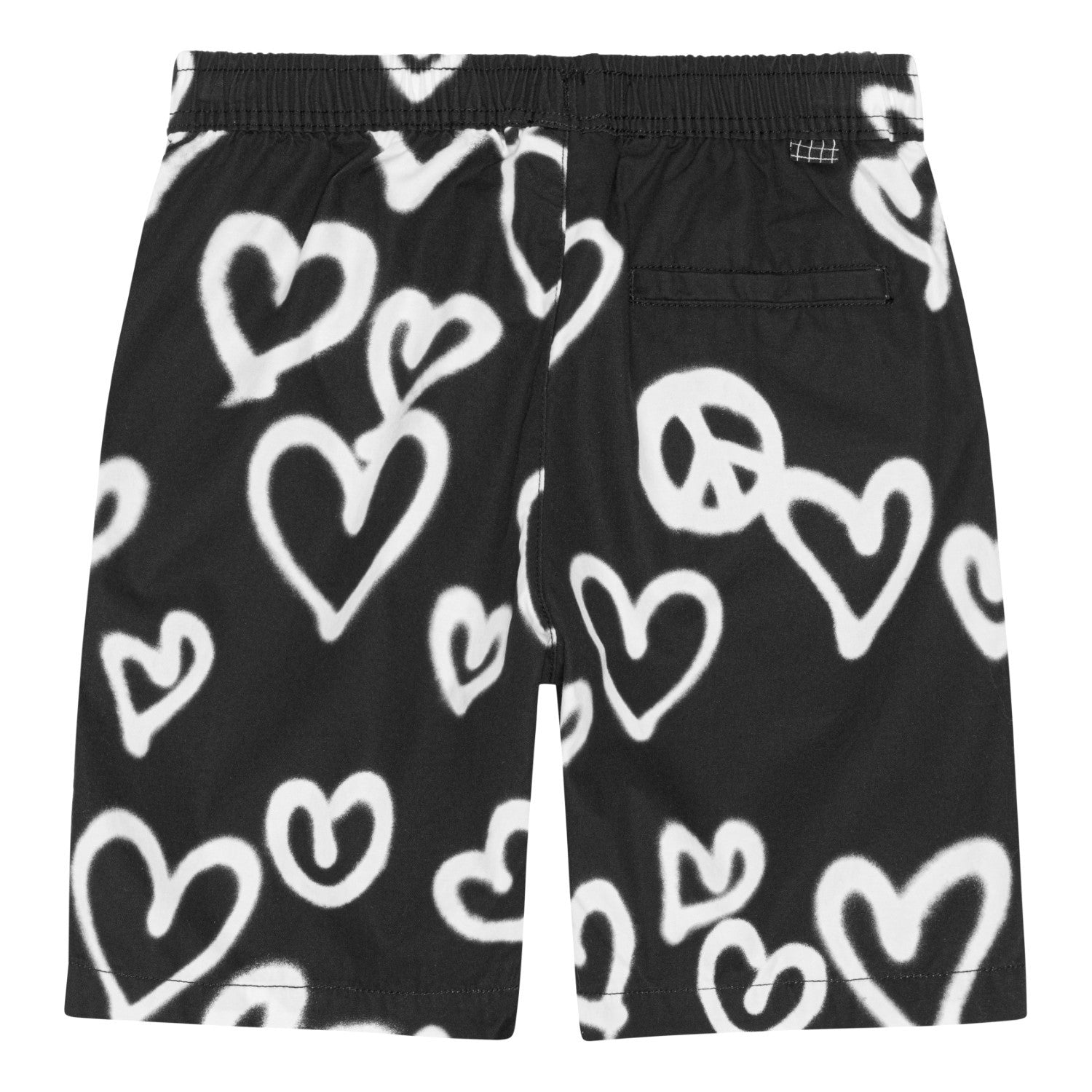 Molo Avart Shorts - Sprayed Hearts