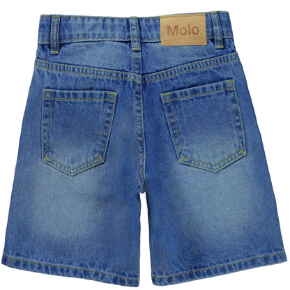 Molo Avian Shorts - Worn Denim