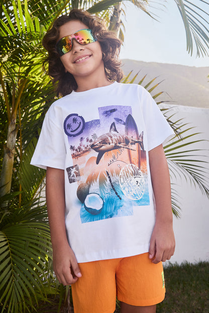 Molo Rame T-Shirt - Collage Surf