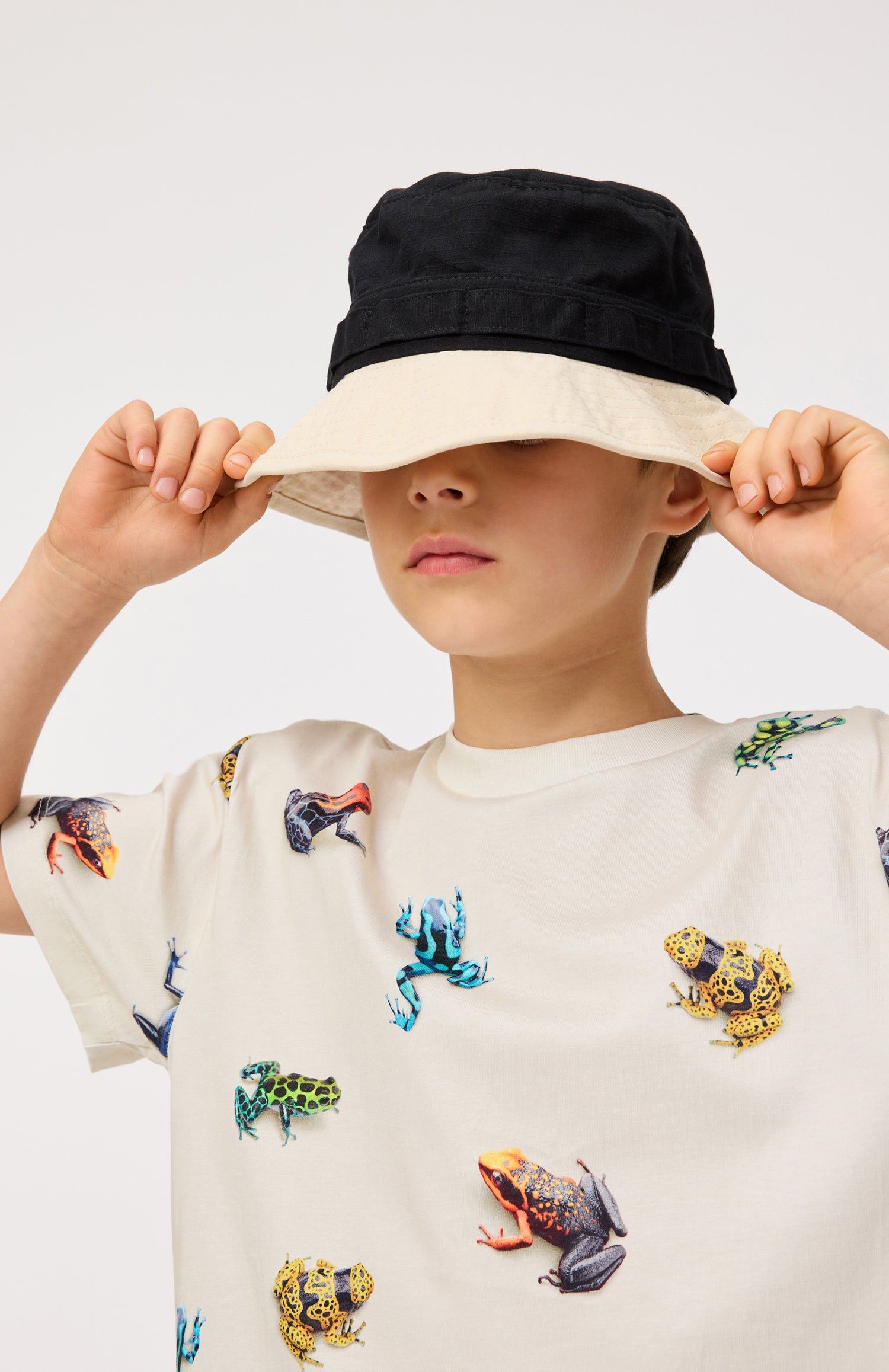 Molo Roxo Short Sleeve T-Shirt - Vibrant Frogs