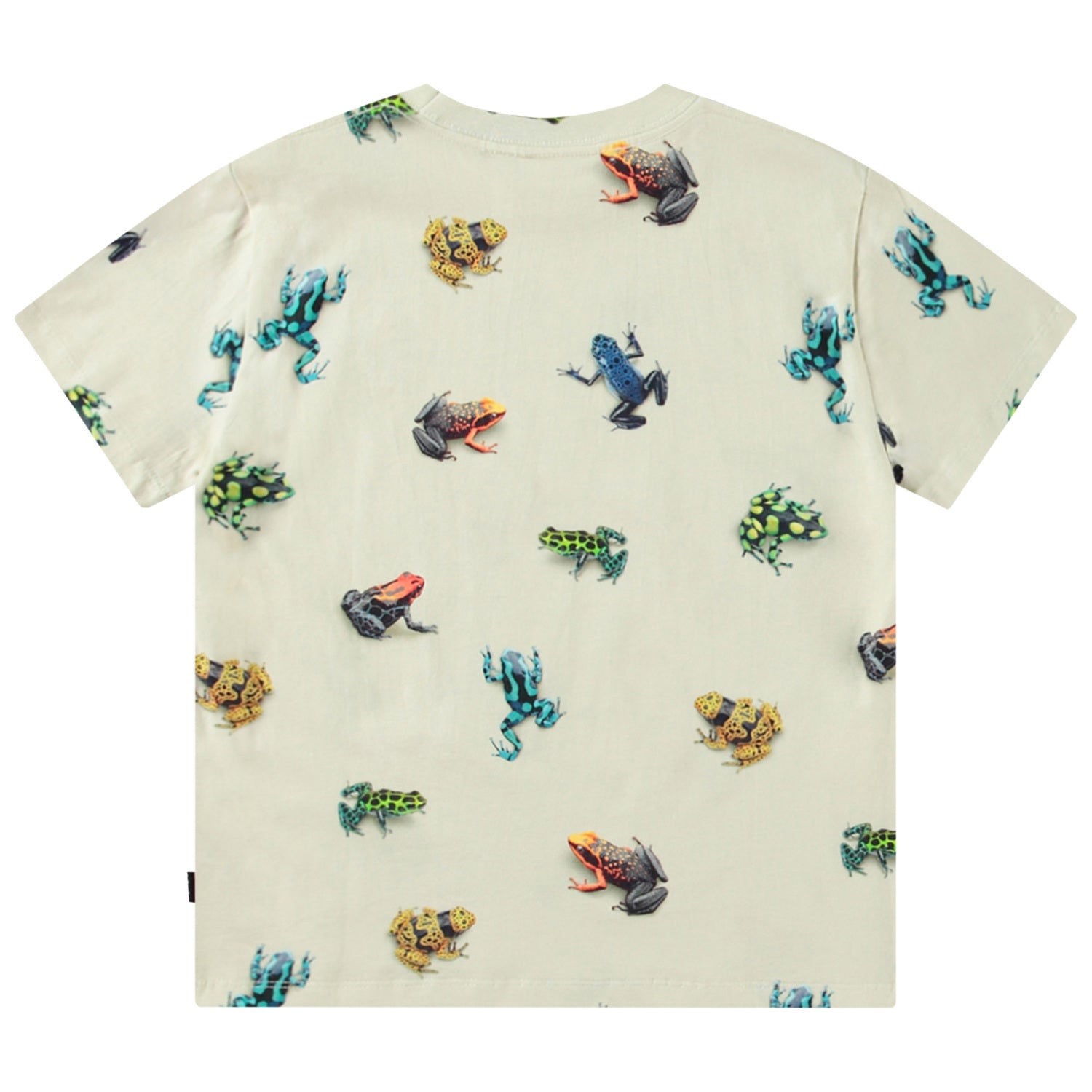 Molo Roxo Short Sleeve T-Shirt - Vibrant Frogs