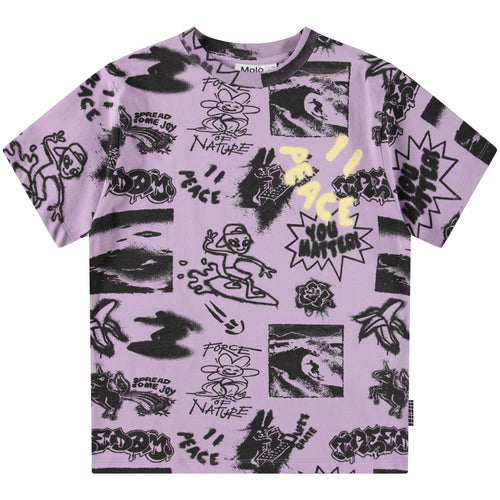 Molo Rodney Tee - Art Mix Purple