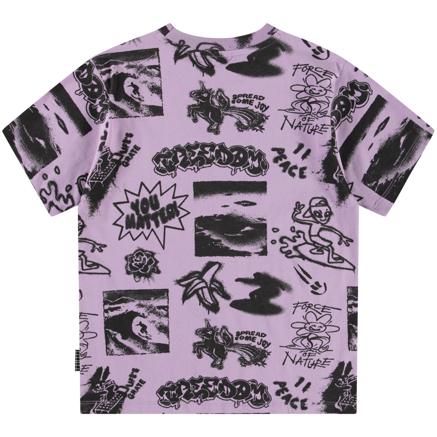 Molo Rodney Tee - Art Mix Purple