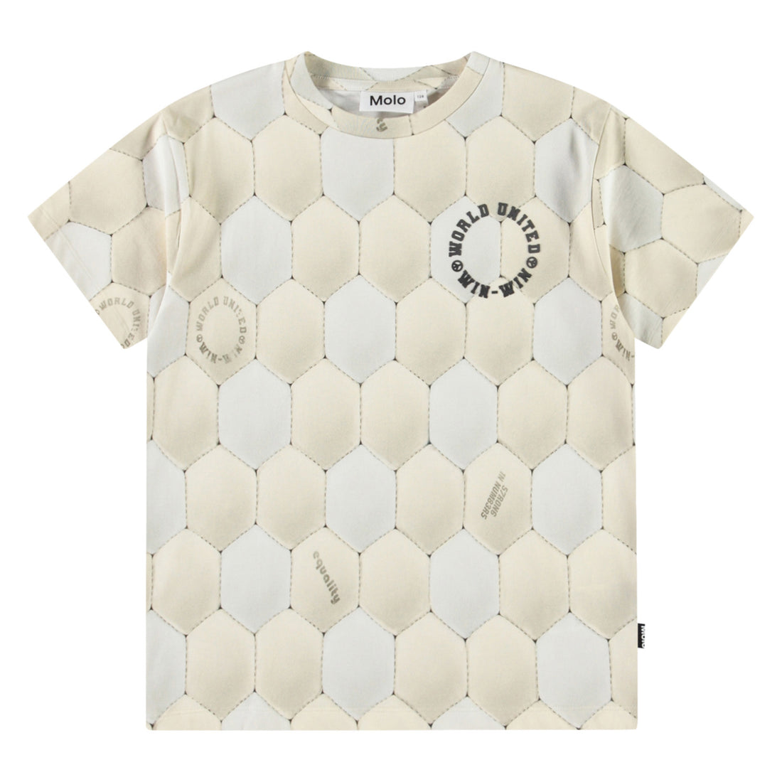 Molo Riley Short Sleeve T-Shirt  - Football Calm