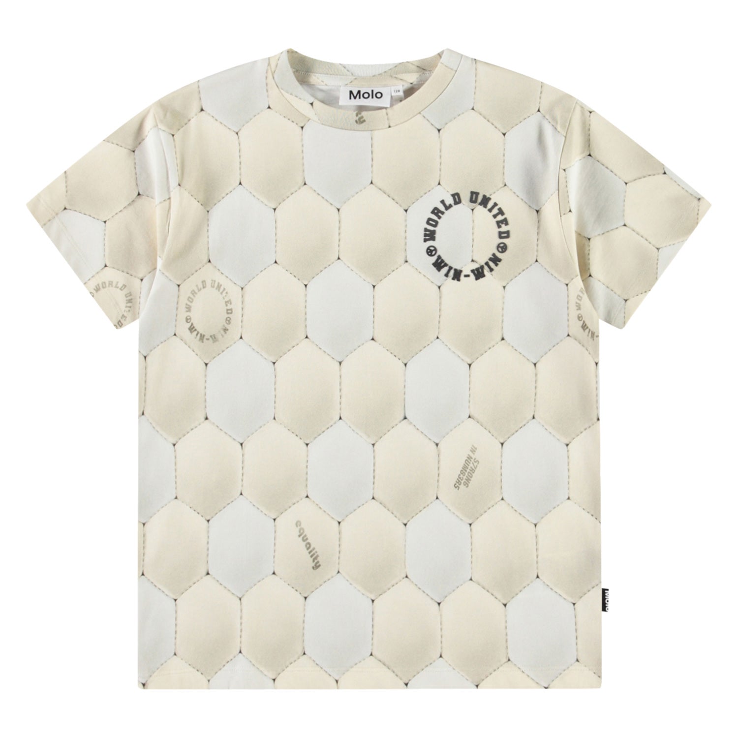 Molo Riley Short Sleeve T-Shirt  - Football Calm