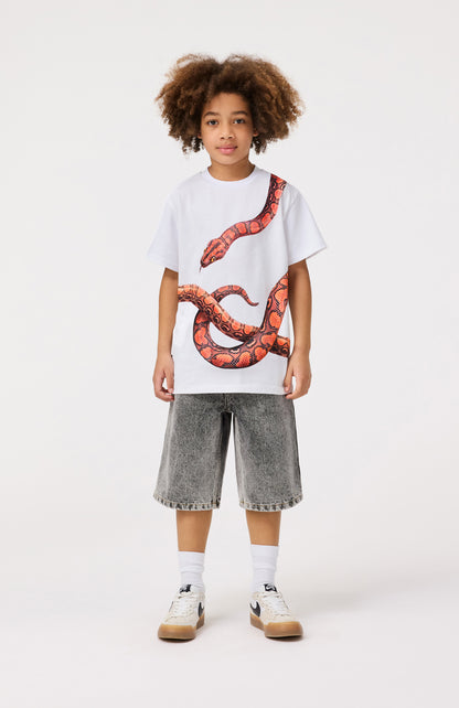 Molo Rubin Short Sleeve T-Shirt - Red Snake