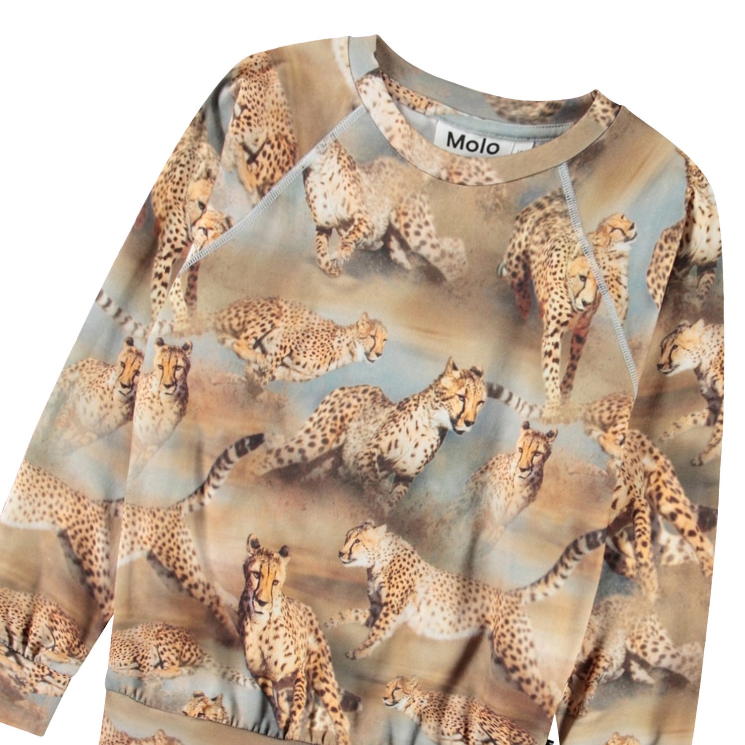 Molo Romeo Long Sleeve T-Shirt - Fast Cheetahs