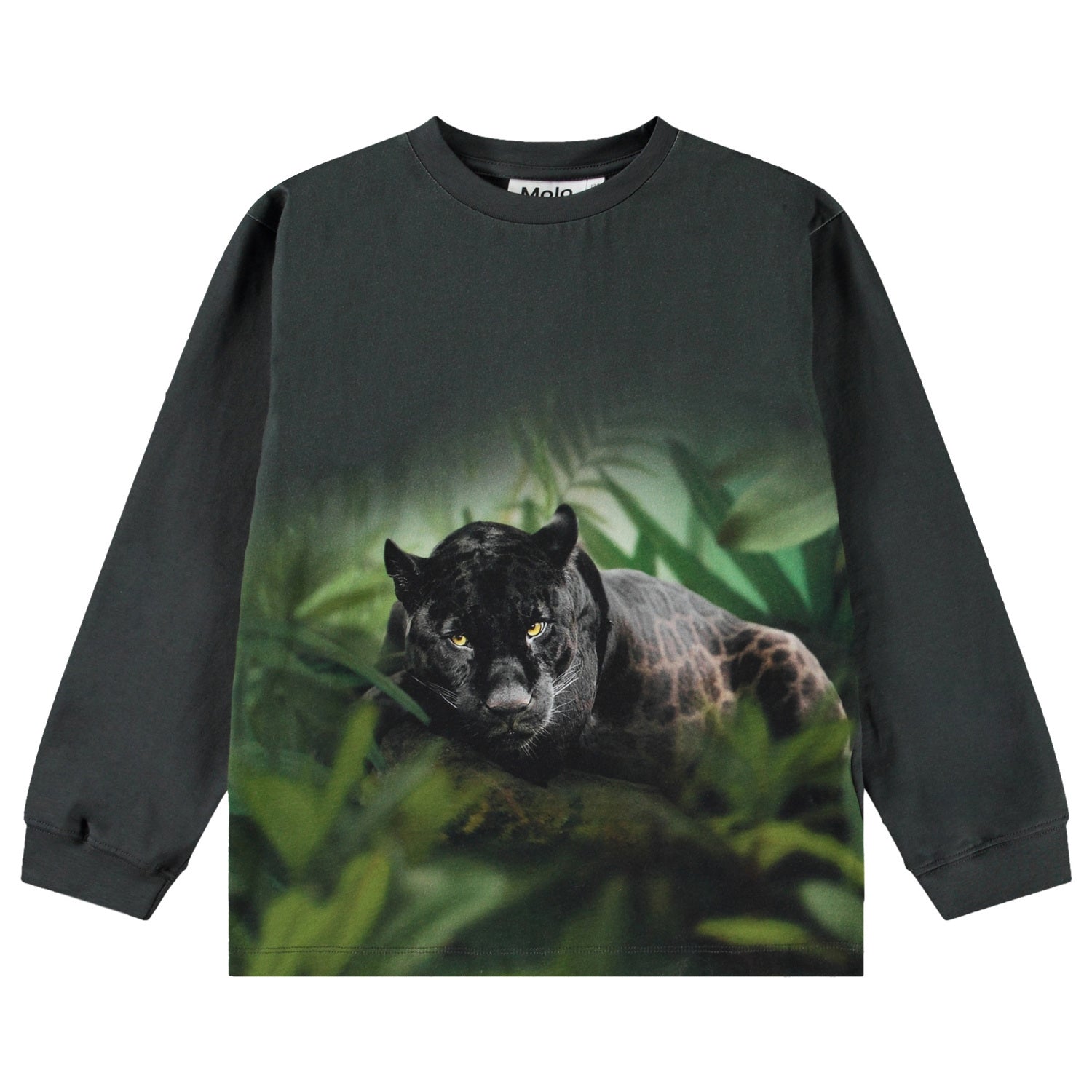 Molo Rube Long Sleeve Tee - Black Jaguar