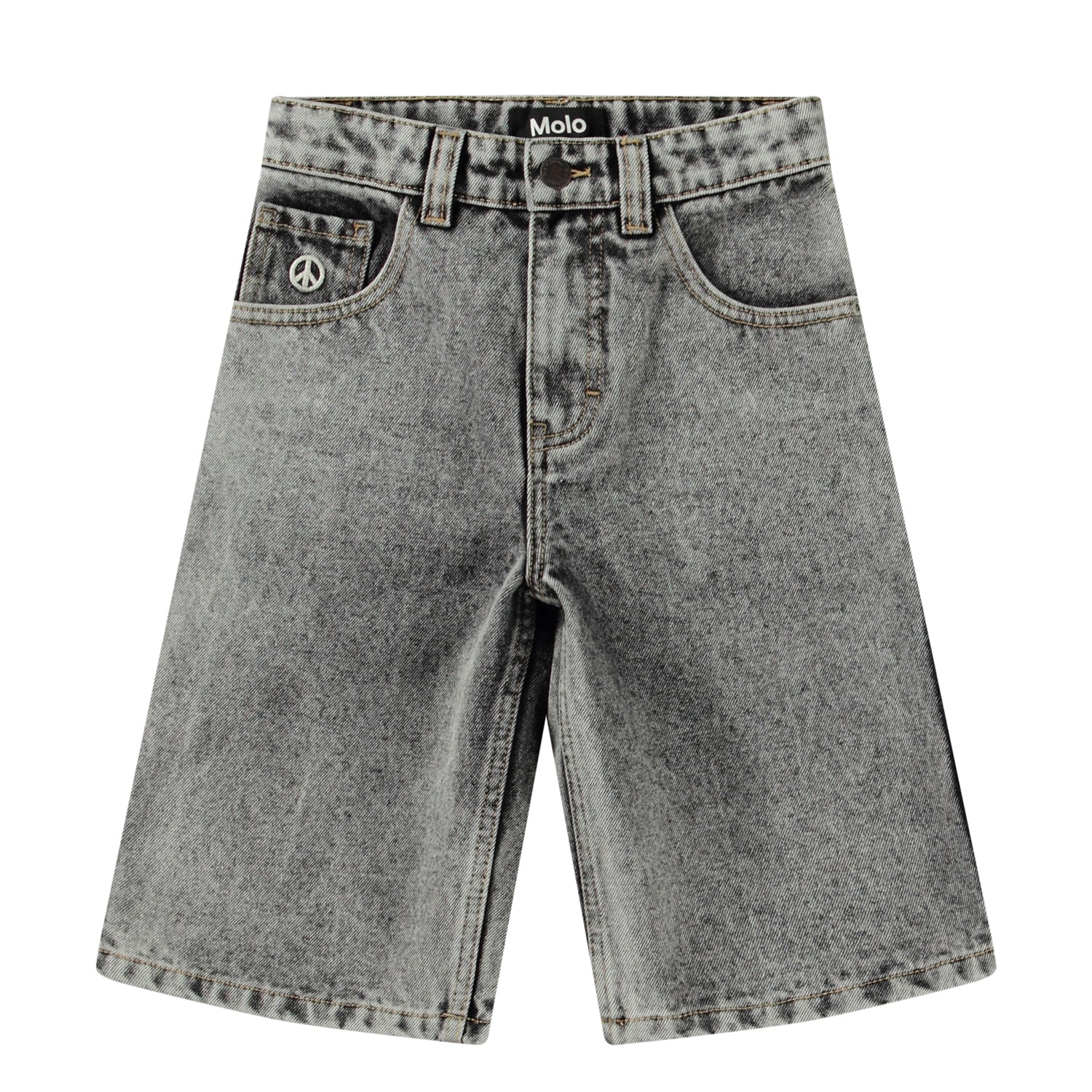 Molo Alpha Shorts - Grey Stonewash