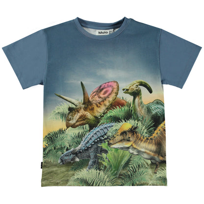 Molo Raveno Short Sleeve T-Shirt - Dino Friends