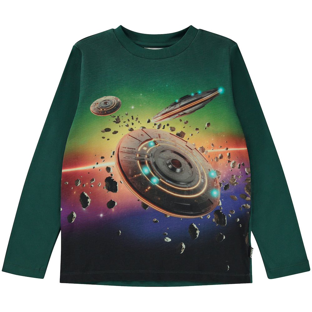 Molo Reif Long Sleeve T-Shirt - Rainbow Space