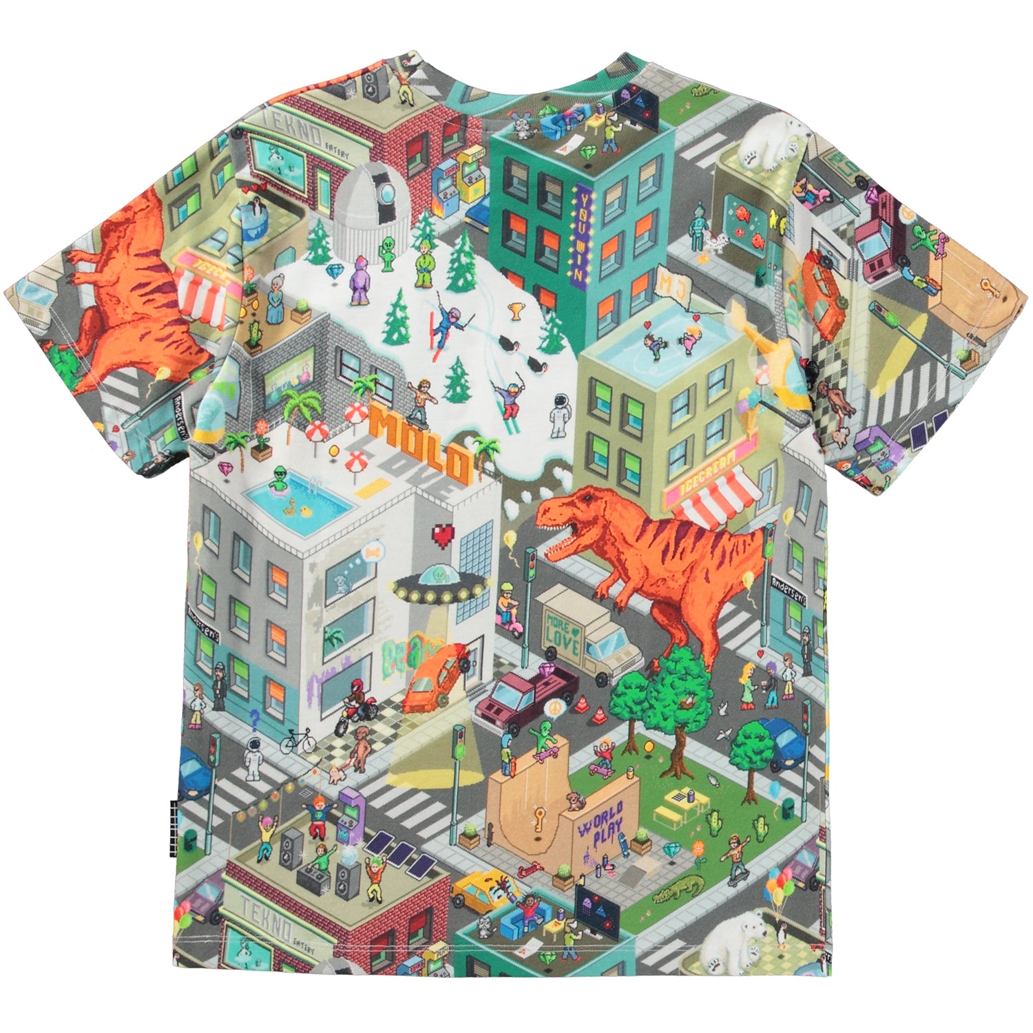 Molo Rodney Short Sleeves T-shirts  - Pixelhagen