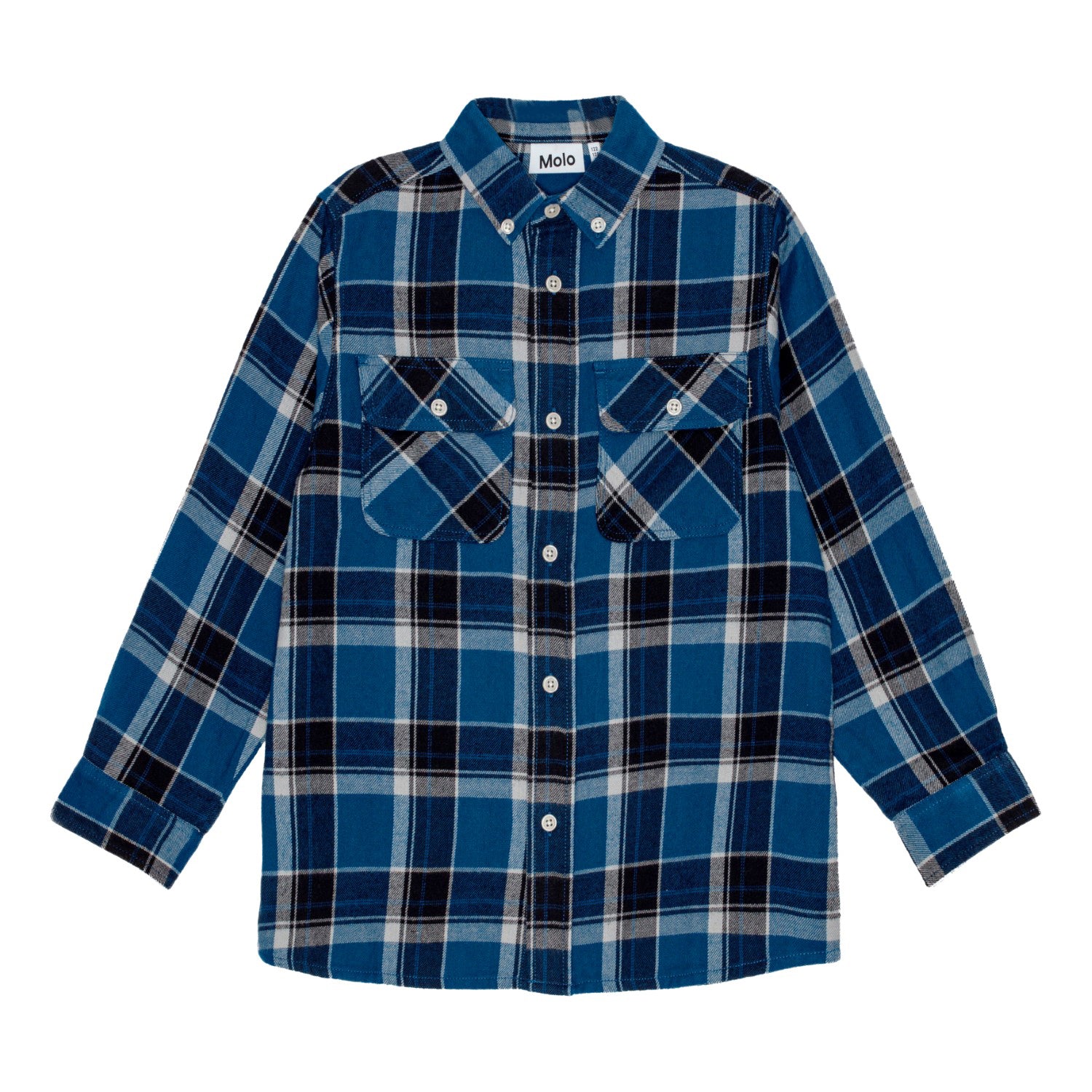 Molo Rozzy Long Sleeves Shirt - Oceanic Check