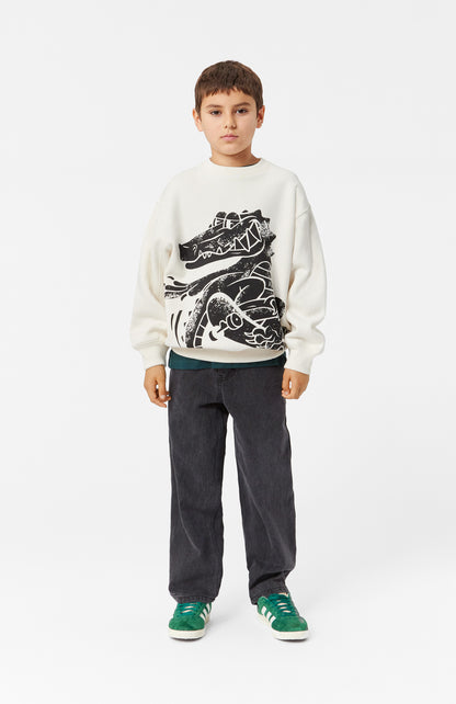 Molo Magni Sweatshirt - White Noise