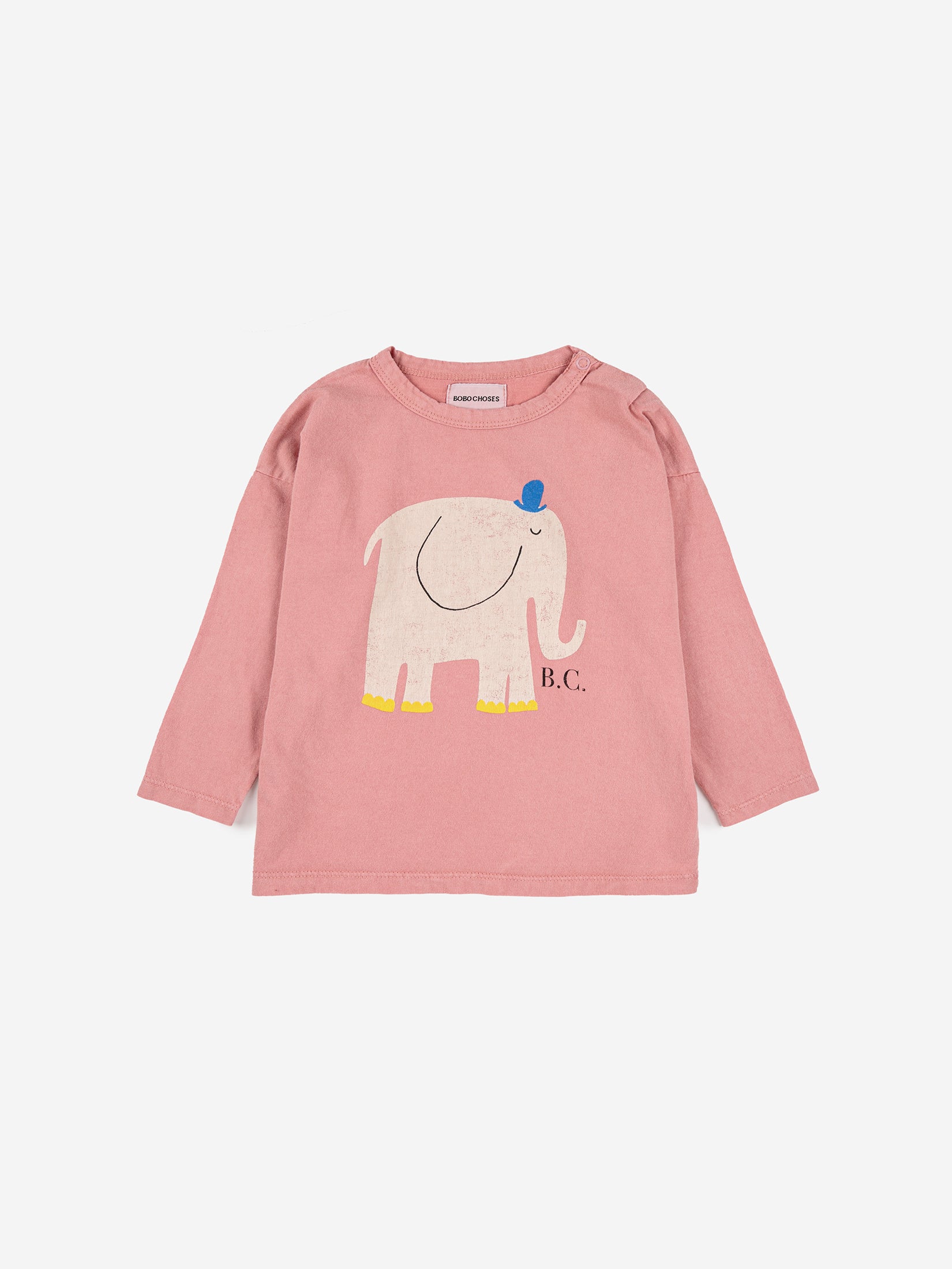 Bobo Choses Baby The Elephant Long Sleeve T-Shirt