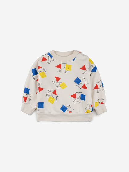 Bobo Choses Baby Crazy Bicy All Over Sweatshirt