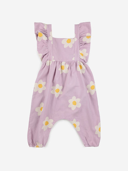 Bobo Choses Baby Big Flower All Over Woven Overall