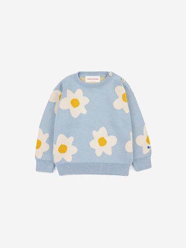 Bobo Choses Big Flower All Over Baby Jumper