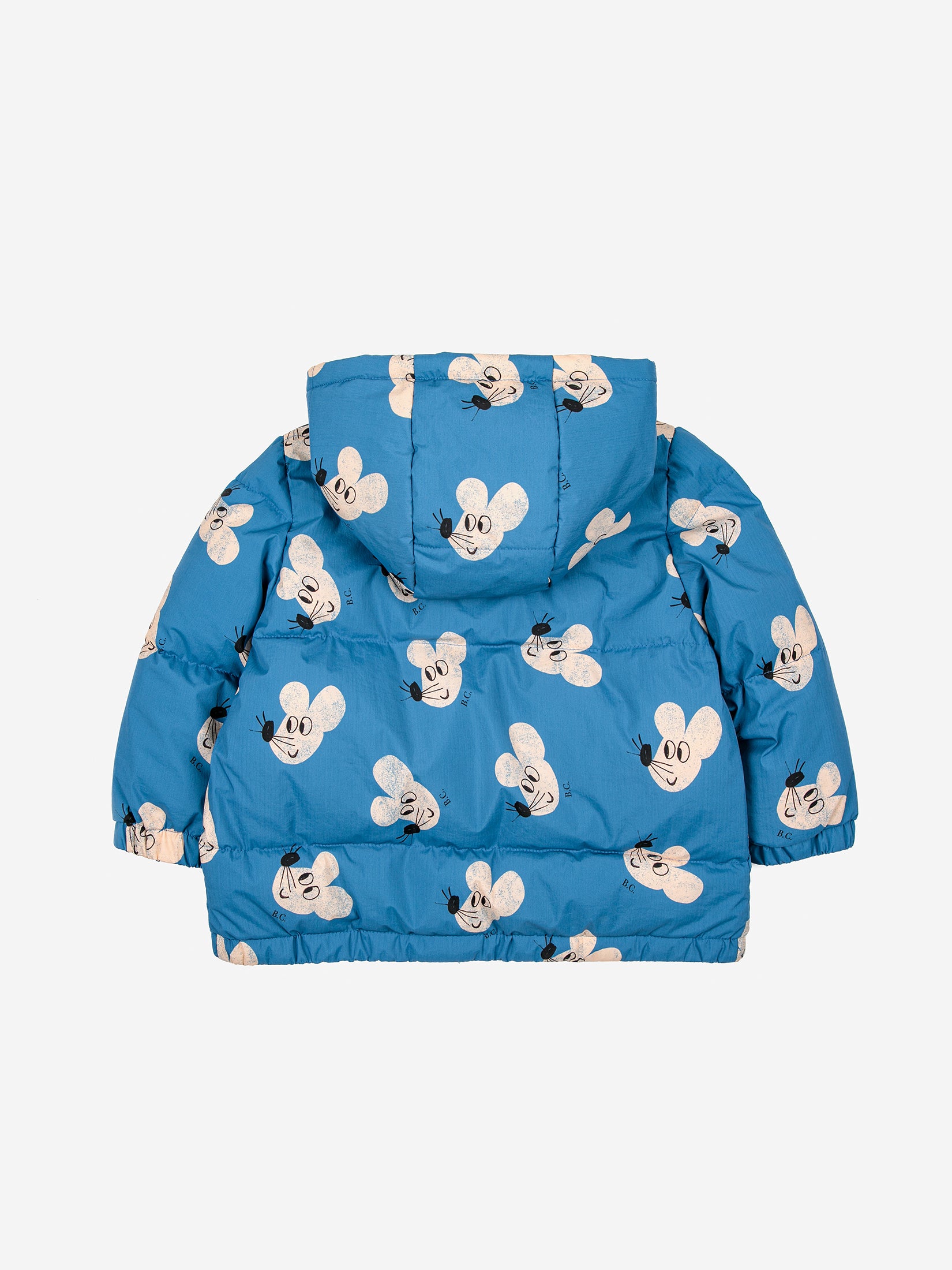 Bobo Choses Mouse All Over Hooded Anorak