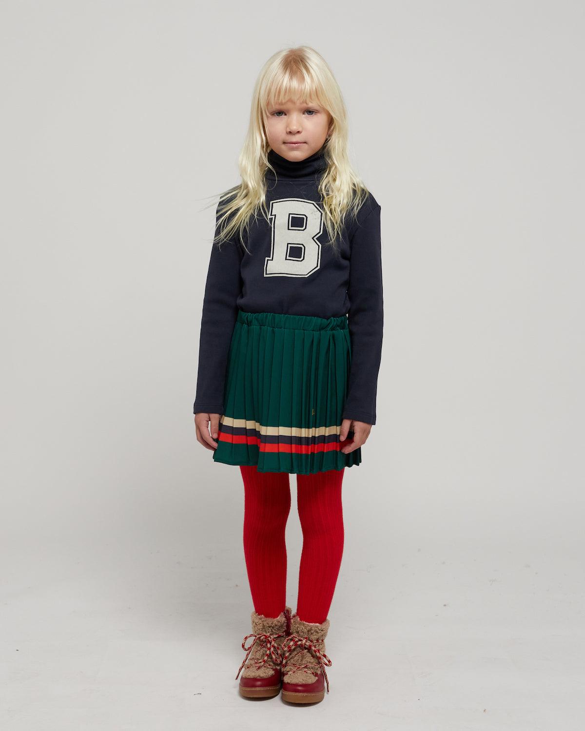 Bobo Choses Big B Turtle Neck T-Shirt