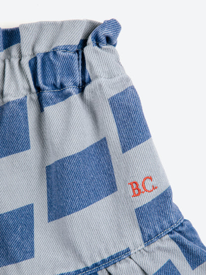 Bobo Choses Checker All Over Woven Skirt