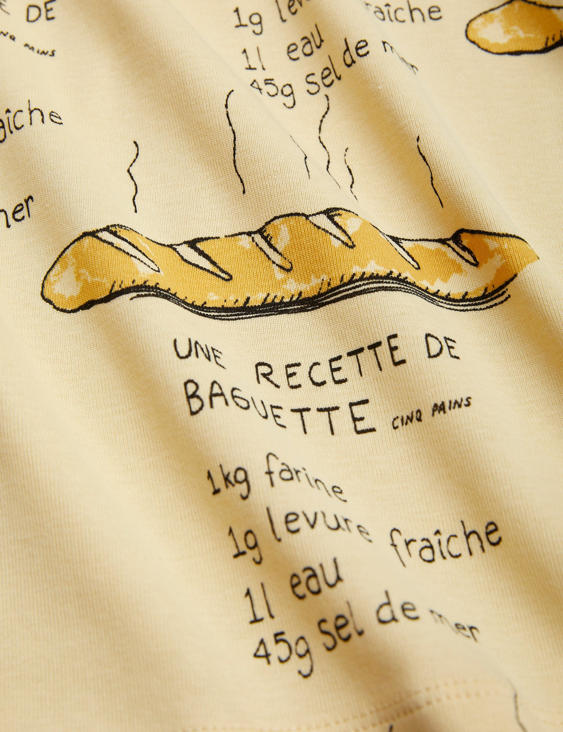 Mini Rodini Baguette Longsleeve Collar Tee - Yellow