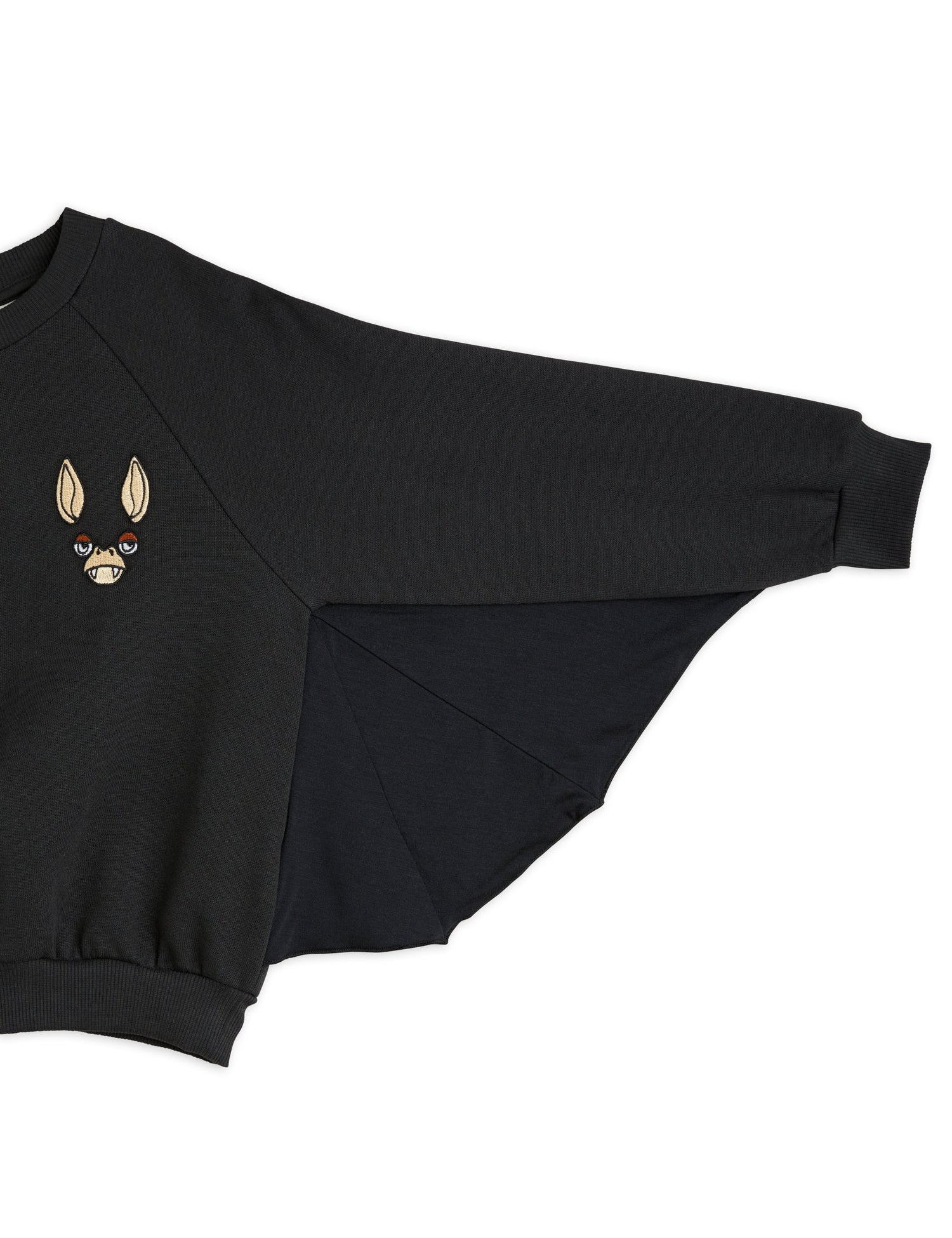 Mini Rodini Bat Sleeve Sweatshirt - Black