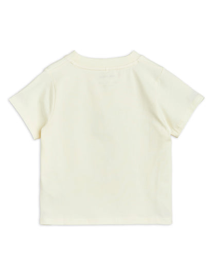 Mini Rodini Chef Cat Tee - Off-White