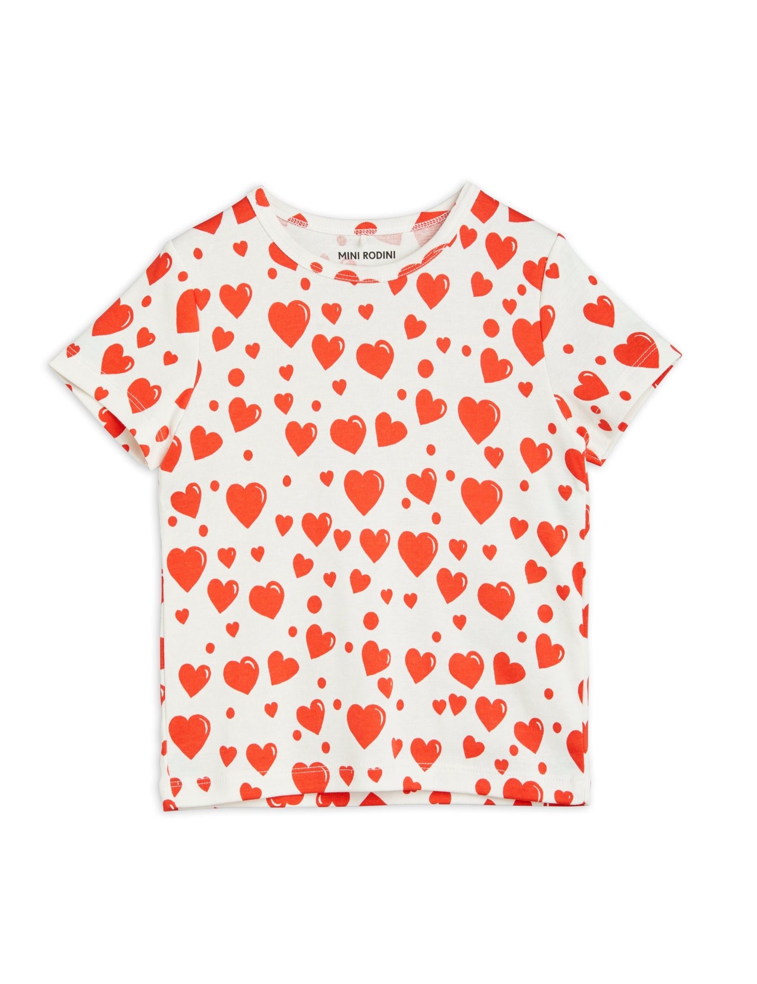 Mini Rodini Heart Tee - Multi