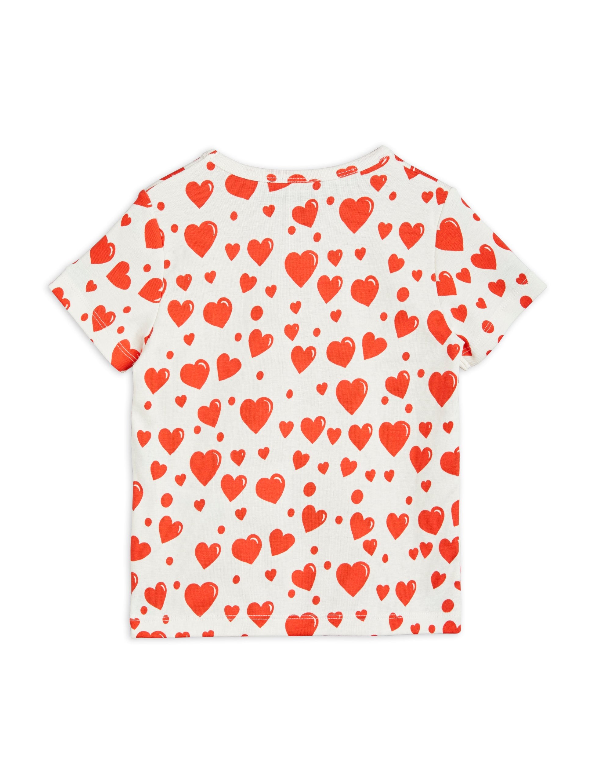 Mini Rodini Heart Tee - Multi