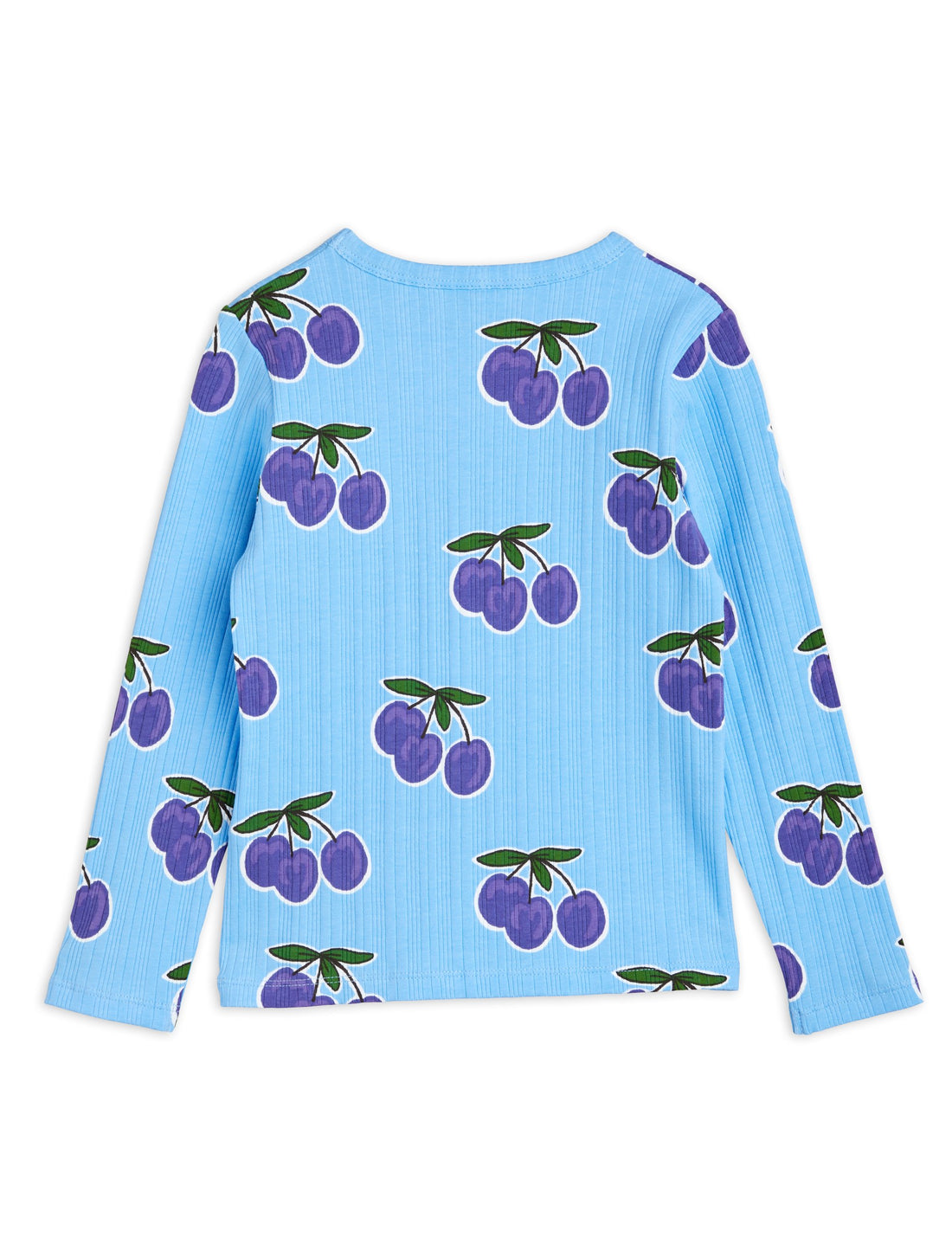 Mini Rodini Plum Longsleeve Tee - Blue